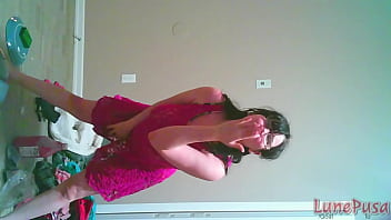 Slut shows off her body 1