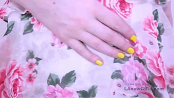 Gorgeous brunette model got seduced by the producer