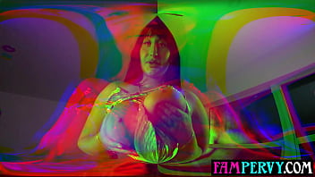 Big tits chubby stepsister satisfying her stepbros dirty wishes