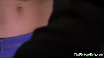 Two guys pick brunette to fuck