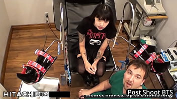 Slut gets mandatory hitachi orgasms from doctor tampa judas