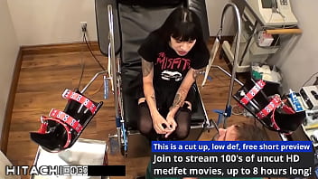 Slut gets mandatory hitachi orgasms from doctor tampa judas