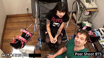 Slut gets mandatory hitachi orgasms from doctor tampa judas