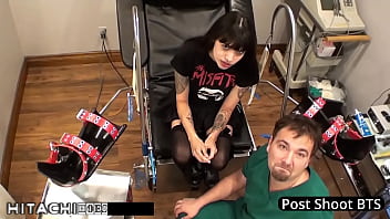 Slut gets mandatory hitachi orgasms from doctor tampa judas