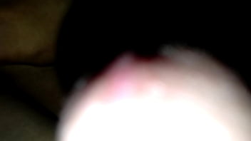 I couldn't hold it i told him to take off the condom so he could eat my