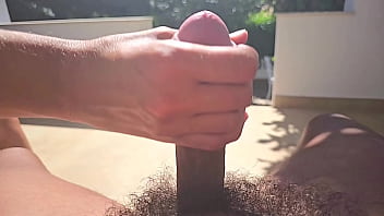 Hand job super slow mo
