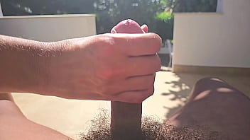 Hand job super slow mo
