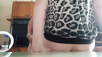 Fucking my slut in kitchen before proposing marriage