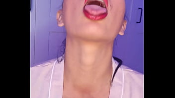 Sucking and masturbate the dildo thinking is your cock claudia bavel