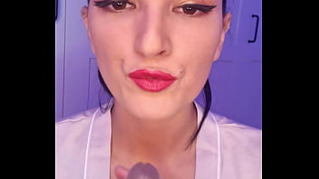 Sucking and masturbate the dildo thinking is your cock claudia bavel