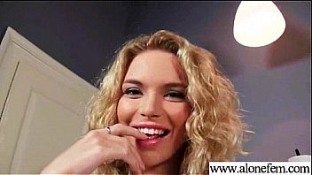 Hot girl using crazy things to masturbate video 26