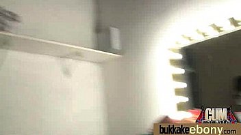 Hot ebony gangbang fun interracial 27