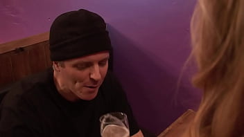 A busty blonde and her brunette friend team up and fuck one lucky cock