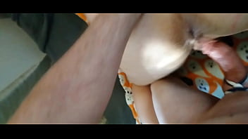 Fucking her as she yells for more