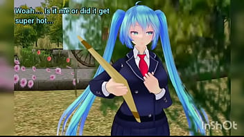 Naked waifus exposed in public