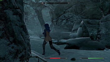 Hot sexy skyrim woman fucked hard by creatures