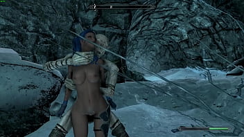 Hot sexy skyrim woman fucked hard by creatures