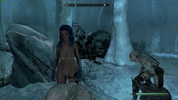 Hot sexy skyrim woman fucked hard by creatures