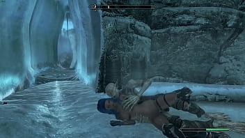 Hot sexy skyrim woman fucked hard by creatures
