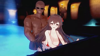 Amber had hard sex at the sauna 71lv