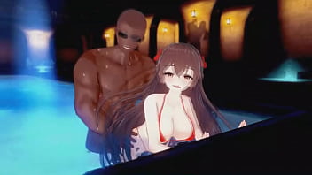 Amber had hard sex at the sauna 71lv