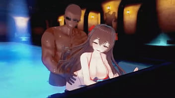 Amber had hard sex at the sauna 71lv