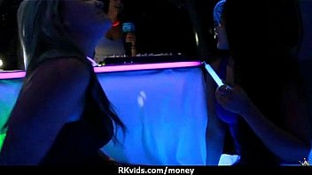 Amateur girl accepts cash for sex from stranger 23