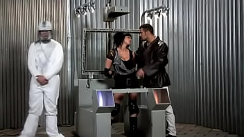 Claudia ferrari gets her landing strip shaved pussy and anal screwed