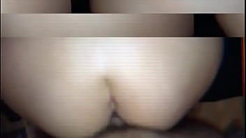 Back shots to a asian btich