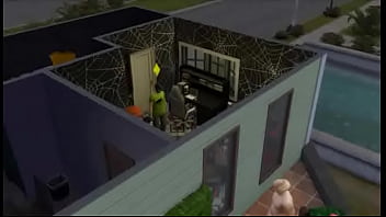 Wolfurra dandole una mamada a papi eric mientras larry mira y rangu se rie