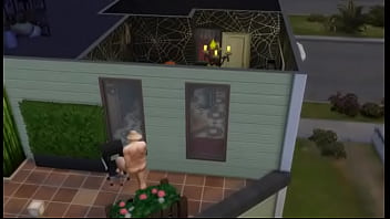 Wolfurra dandole una mamada a papi eric mientras larry mira y rangu se rie