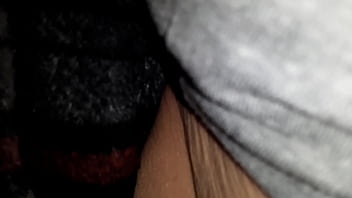 Giving her the cock deep from the back