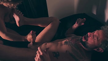 Fuck my tight pussy with your foot and make me cum