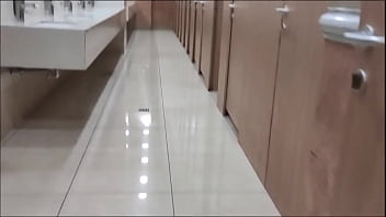 Real toilet out door