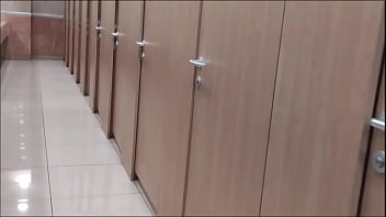 Real toilet out door