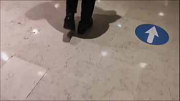 Real toilet out door