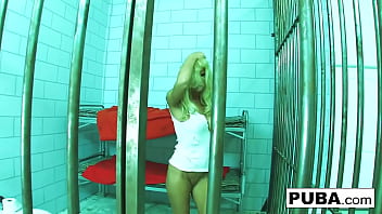 Hot blonde is a filthy slut