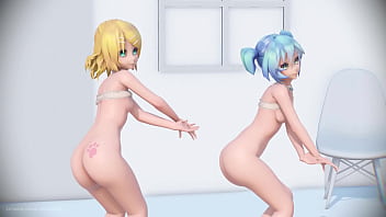 Nude vocaloid girls dancing mmd by orion