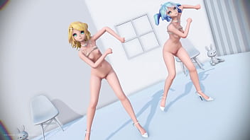 Nude vocaloid girls dancing mmd by orion