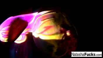 Hot babe has some fun alone