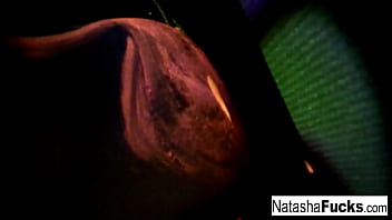 Hot babe has some fun alone