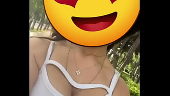 My exhibitionist wife send me video in public with decolte dowblouse she said men look at her