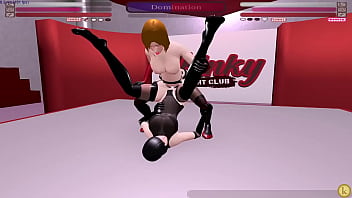 Amelie vs jesse james kinky fight club lesbian sexfight strap on
