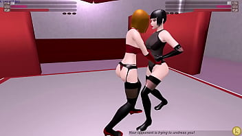 Amelie vs jesse james kinky fight club lesbian sexfight strap on