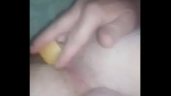 Anal play and jerking off