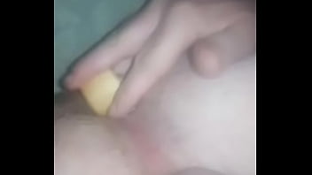 Anal play and jerking off