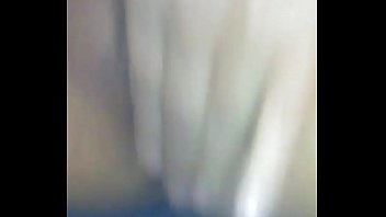 Slut rubs one out after getting fucked