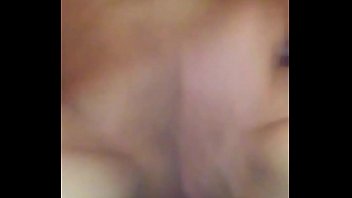 Slut rubs one out after getting fucked