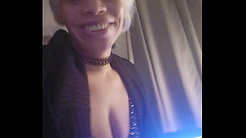 She's camera ready and so is he