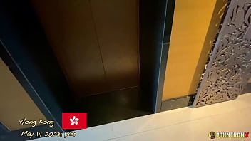 Johntronx getting the hottest xxx welcome gift from a sexy asian babe in pov